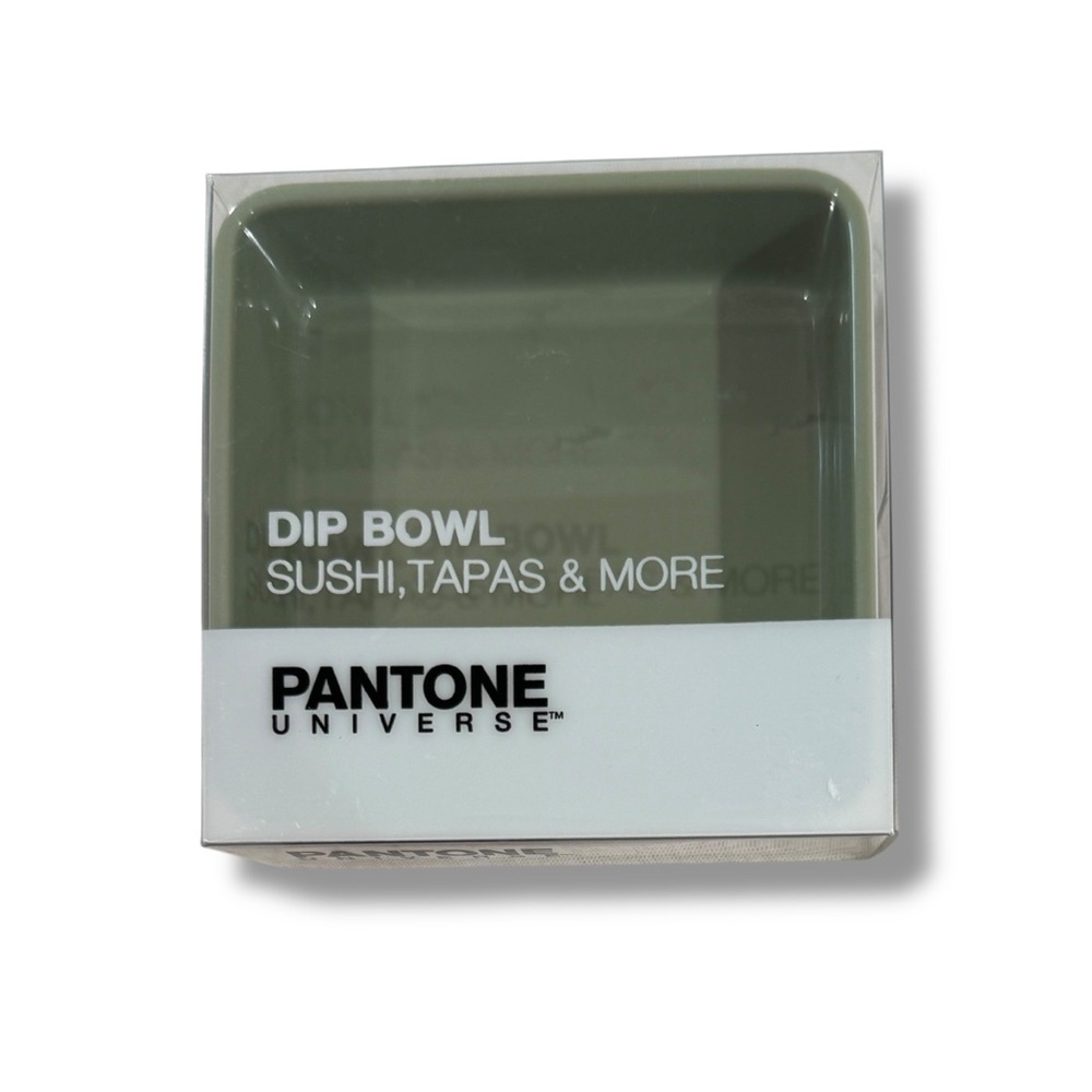 Pantone Universe Dip Bowl Sushi Tea 16-0213 Green olive Fishs Eddy Denmark